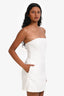 A.L.C. White Strapless Mini Dress Size 00