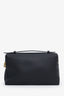 Loro Piana Navy Leather Extra Pocket L27 With Strap