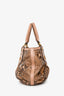 Gucci Pink Python GG Scarlett Tote Bag