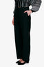 Maje Black Straight Leg Trousers Size 40