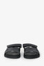 Hermès Black Leather Cypre Sandals Size 35