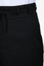 Red Valentino Black Wool Bow Mini Shorts Size 36