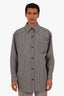 Alexander Wang Black/White Check Single Breasted Jacket Size S