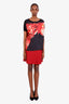 Sandro Red Knit Mini Skirt Size 1