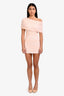 Lovers and Friends Pink One Shoulder Mini Dress Size XXS