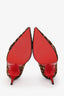 Christian Louboutin Leopard Print Ponyhair Heels Size 38.5