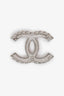 Pre-loved Chanel™ 22B Silver Tone CC Brooch