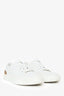 Hermès White Leather 'Deep' Sneaker Size 37.5
