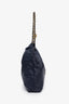 Pre-loved Chanel™ Navy Lambskin 22 Medium Hobo Bag with Pouch