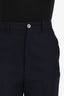 Gucci Navy Wide Leg Trousers Size 40
