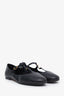Ballerines plates Marcie en cuir noir Chloé, pointure 40