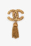 Pre-loved Chanel™ Gold Tone CC Tassel Brooch