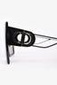Christian Dior Black Metal Square Sunglasses