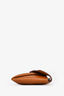 Max Mara Brown Leather 'Walletchain' Bag