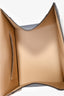 Moynat Blue Leather Madeleine Clutch PM Top Handle Bag