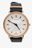 Versace Black Leather Watch