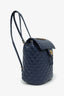 Pre-loved Chanel™ 2018-2019 Navy Quilted Leather Small 'Urban Spirit' CC Backpack GHW