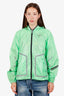 Stella McCartney x Adidas Green Zip Up Windbreaker Size M
