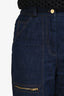3.1 Phillip Lim Blue Denim Cargo Balloon Jeans Size 0