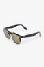 Brunello Cucinelli x Oliver Peoples Black Round Sunglasses