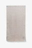 Gucci Brown GG Wool Scarf