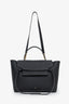 Celine Black Leather Mini Belt Bag With Strap