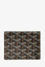 Goyard Black/Brown Coated Canvas Victoire Monogram Bi-Fold Wallet