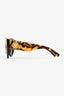 Versace Black/Yellow Medusa Cat Eye Sunglasses