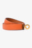 Hermès 2013 Orange Leather Kelly Double Tour Bracelet