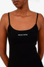 Miu Miu Black Ribbed Seamless Tank Top Size XS/S