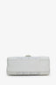 Goyard White Goyardine Mini Saigon Bag With Strap