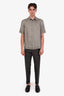 Tom Ford Olive Cotton Silk Trousers Size 48 Mens