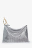 Paco Rabbane Silver/Gold Sparkled Clutch Bag with Chain