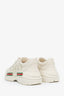 Gucci White Leather GG Sneakers Size 6.5 Mens