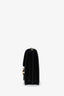 Gucci Black Leather Interlocking G Medium Dollar Bag