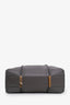 Tod's Grey Leather Medium T Timeless Shopping Bag with Pouch