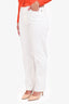 Agolde White Mid Rise Jeans Size 30