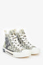 Christian Dior Navy Oblique B23 High Top Sneakers Size 41