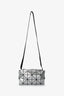 Bao Bao Issey Miyake Silver Geometric Crossbody Bag