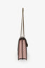 Bvlgari Light Pink Leather Serpenti Forever Shoulder Bag