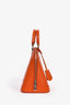 Louis Vuitton 2012 Orange Epi Leather Alma PM