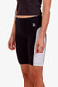 Balmain Black/White Bike Shorts Size 10A Kids