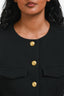 Veronica Beard Black Kensington Knit Jacket Size XS
