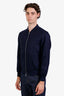 Spier & Mackay Navy Nylon Zip Up Bomber Jacket XXS Mens