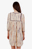 Ba&sh Ivory/Purple/Orange Tie-Dye Babydoll Dress Size M