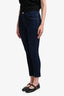 Gucci Dark Blue Web Lined Jeans Size 30