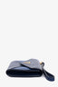 Prada Blue Bicolour Saffiano Leather Envelope Card Case