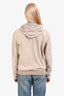 Brunello Cucinelli Beige Suede Zip-Front Lightweight Jacket Size S