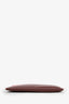 Celine Pink/Burgundy Leather Bi-Colour Solo Pouch Clutch Bag