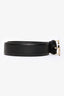 Gucci Black Leather GG Belt Size 65/26